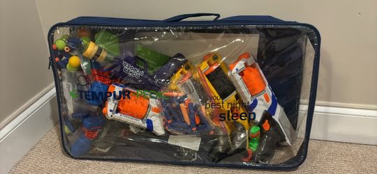 Kids nerf toys (100+ in value)