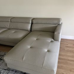 Taupe Marquez City Furniture Left End Sectional 
