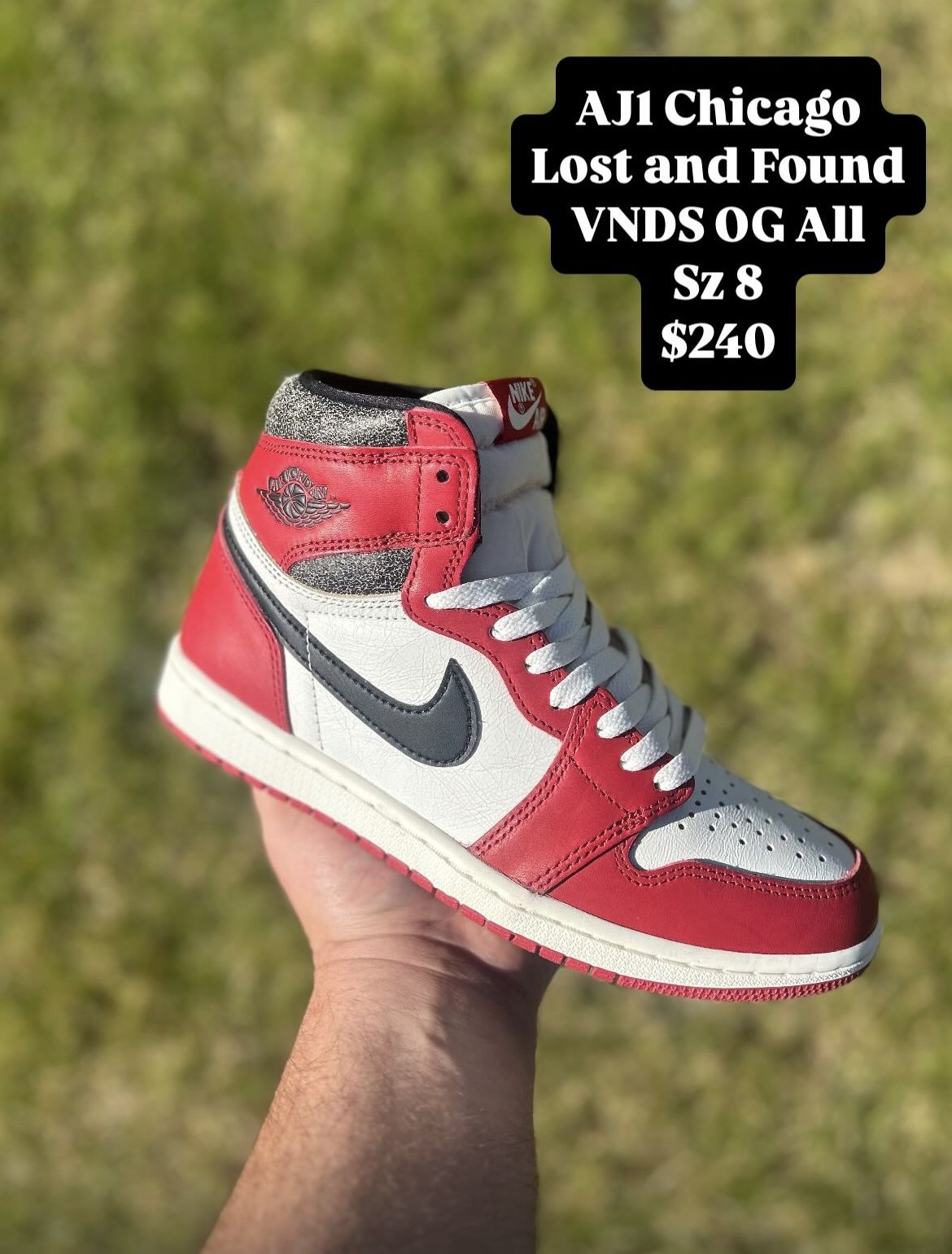 Jordan 1 Lost And Found VNDS OG All Size 8