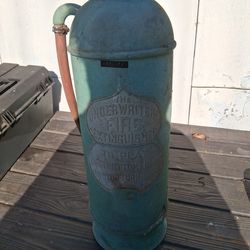 Vintage fire extinguisher