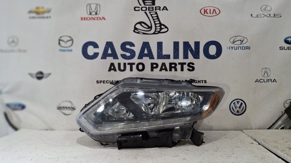 2014-2016 NISSAN ROGUE HALOGEN WITH LED HEADLIGHT LEFT DRIVER SIDE OEM