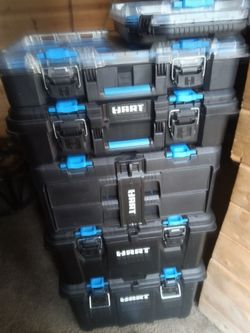 Hart pack out tool box
