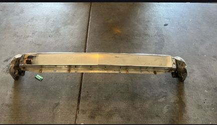 Front Bumper Impact Face Bar For 07-13 Chevy Silverado 1500 Chrome Steel