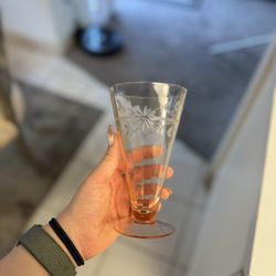 Vintage Pink Depression Era Glassware 