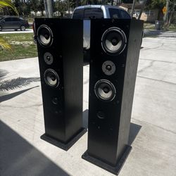 PorAc Response 3 Speakers Audiophile Floor Standing 