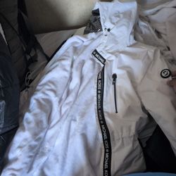 White Michael Kors Jackets Women Small Medium Brand New