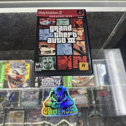 Grand Theft Auto lll Ps2 $15 Gamehogs 11am-7pm