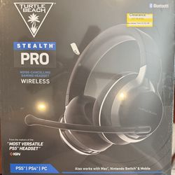 Turtle Beach stealth Pro Wireless Headset PS5 PC