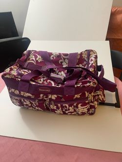 Medium soft sided luggage with wheels
