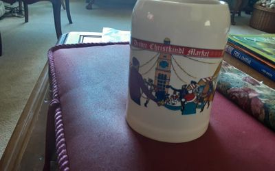 Mug From Germany $20.  Many Other Collectables.   Check Profile Pictures.  Pu Off Of 15 & Poway Rd, Or 15 & 8, Mission  Valley. 