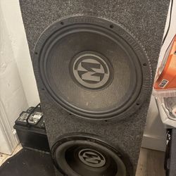 Subwoofer 12” X 2