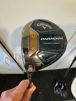 Left handed Callaway Paradym golf 3 Fairway Wood