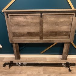 Head Board With Rails