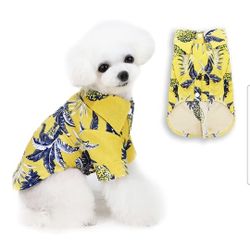 Dog Shirt for Small Dogs, Breathable Shirt Cat Outfits, Short Elastic Sleeve Dog Vest for Small Dogs, Cotton Dog Tee Shirt Apparels