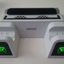 Multi Functional Cooling Fan Stand Dual Battery Charger 