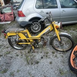 2 Vintage 70s Motobecane mopeds 