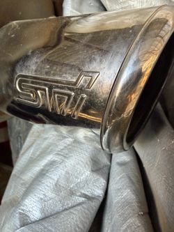 2007 Wrx Sti limited stock exhaust