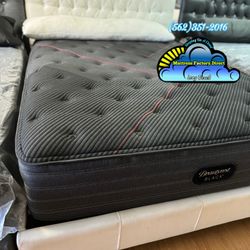 Beautyrest Black Top Medium Class C Coils Mattress 