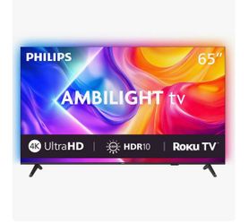 65” Philips Ambilight TV 4K, HDR10, ROKU OS