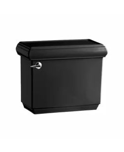Kohler Memoirs 1.28 GPF Single Flush Toilet Tank Only, Black