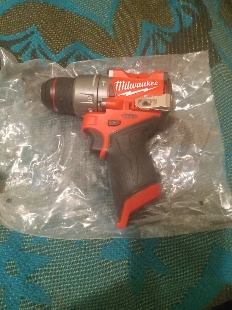 New Milwaukee M12 Fuel Hammer Drill Tool Only