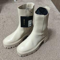 Forever21 lug sole Chelsea Boots 
