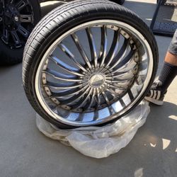 22” Chrome Rims