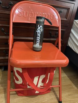 SUPREME x ZOKU Glass Core Water Bottle