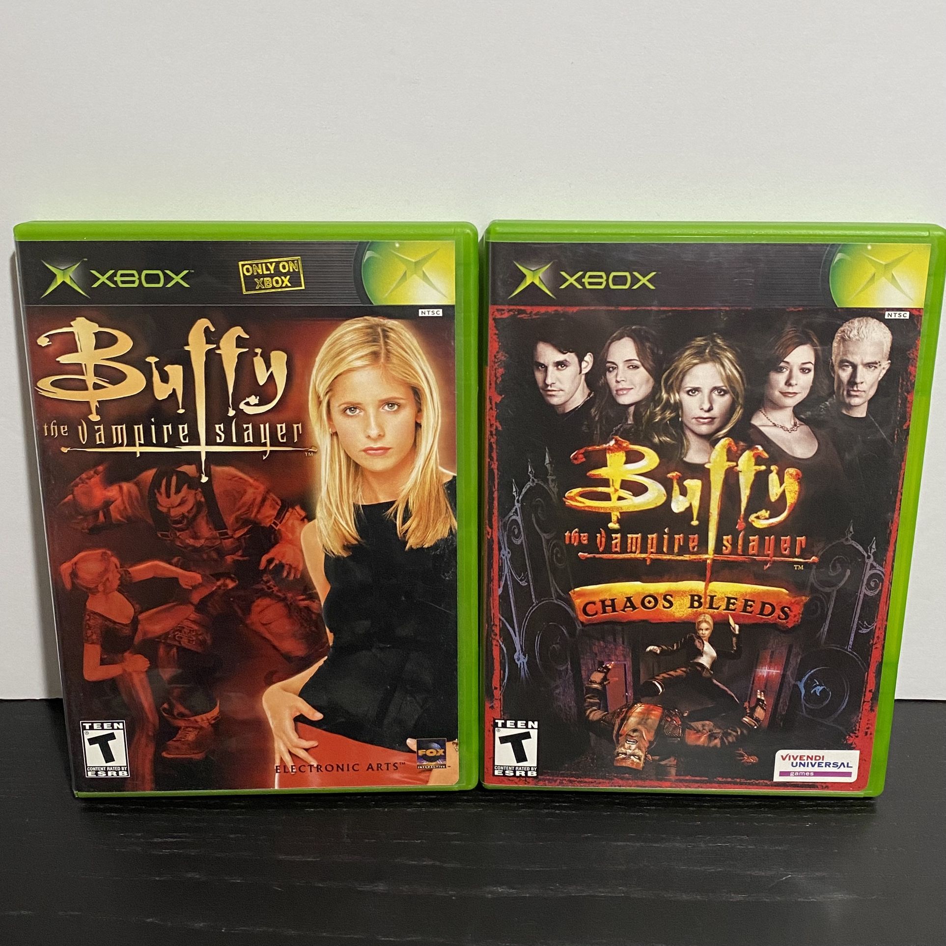 Original Xbox Buffy The Vampire Slayer Games Bundle