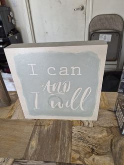 2 small wall decor pieces $5 each