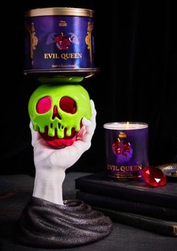 Evil queen candle holder