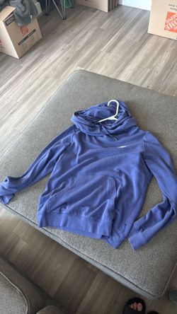 Purple Nike Funnel Neck Hoodie