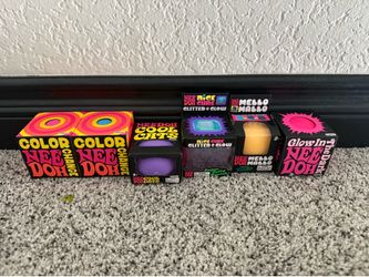 New Needoh Cat Color Change Glow in the Dark Mello Mallo Nice Ice Glitter Glow Needohs