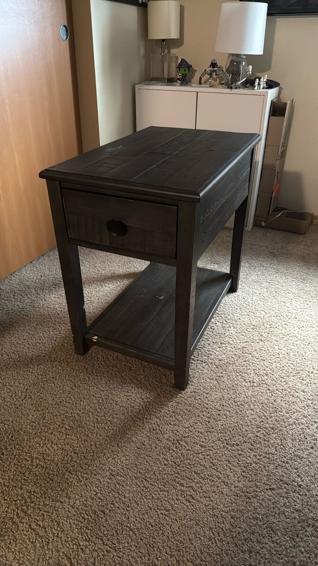 Dark Brown End Table