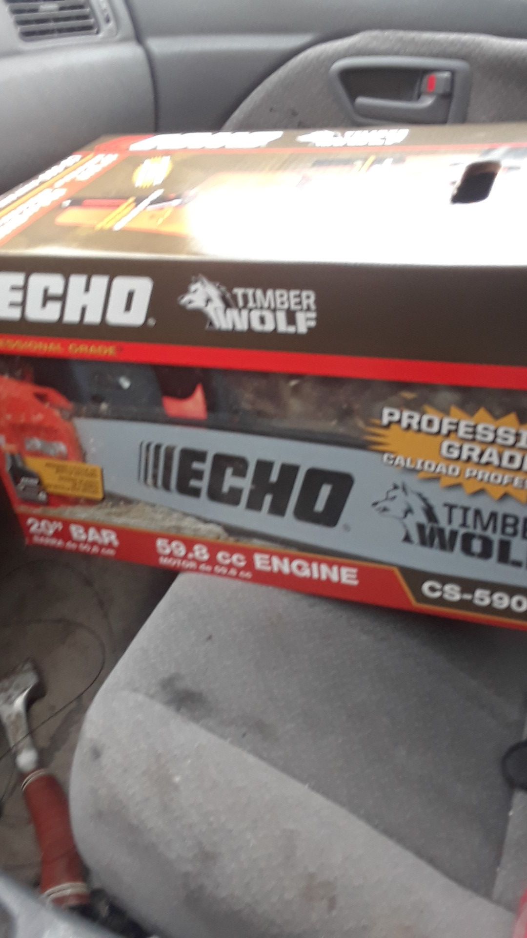 Echo chainsaw 20 inch bar