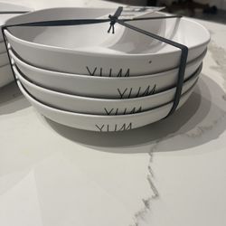 Rae Dunn Melamine Yum Bowls