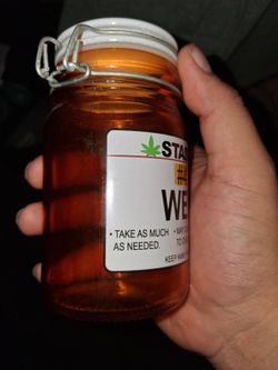Glass jar