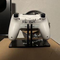 Signed Nolan North PS4 Controller. 