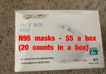 N95 masks - $5 a box