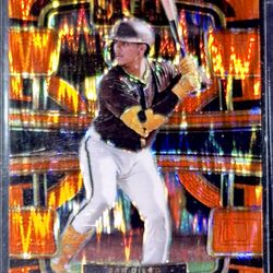 2024 Panini Select Ethan Salas RC Orange Flash #76 San Diego Padres.