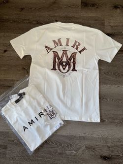 Amiri MA Monogram Graphic T-Shirt White