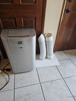 Whynter ARC-122DS 12000 BTU (7000 BTU SACC)Elite Dual Hose Portable AC **missing cover on red circle