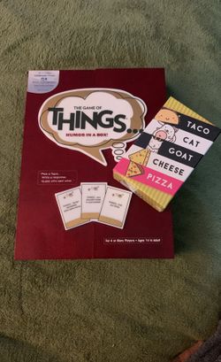 The Game Of THINGS Exclusive Red Wooden Edition + FREE Card Game