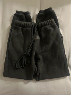 Black Essential Sweatpants Size XS