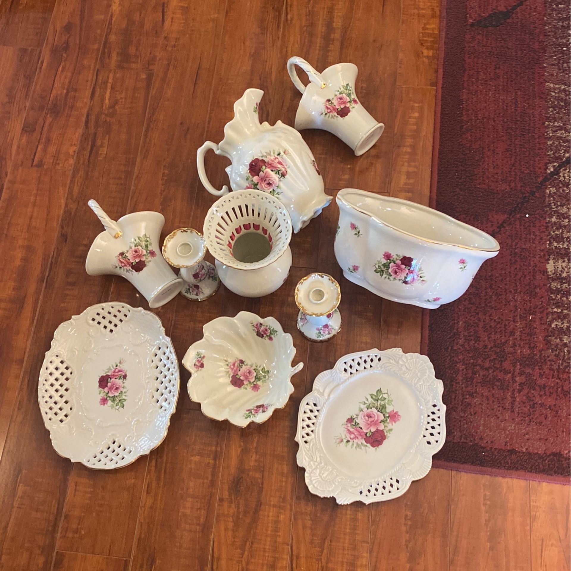 Vintage Dishes Set