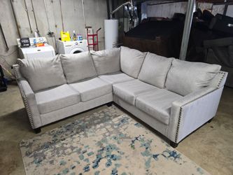 Ashley Furniture 2-Piece gray Sectional