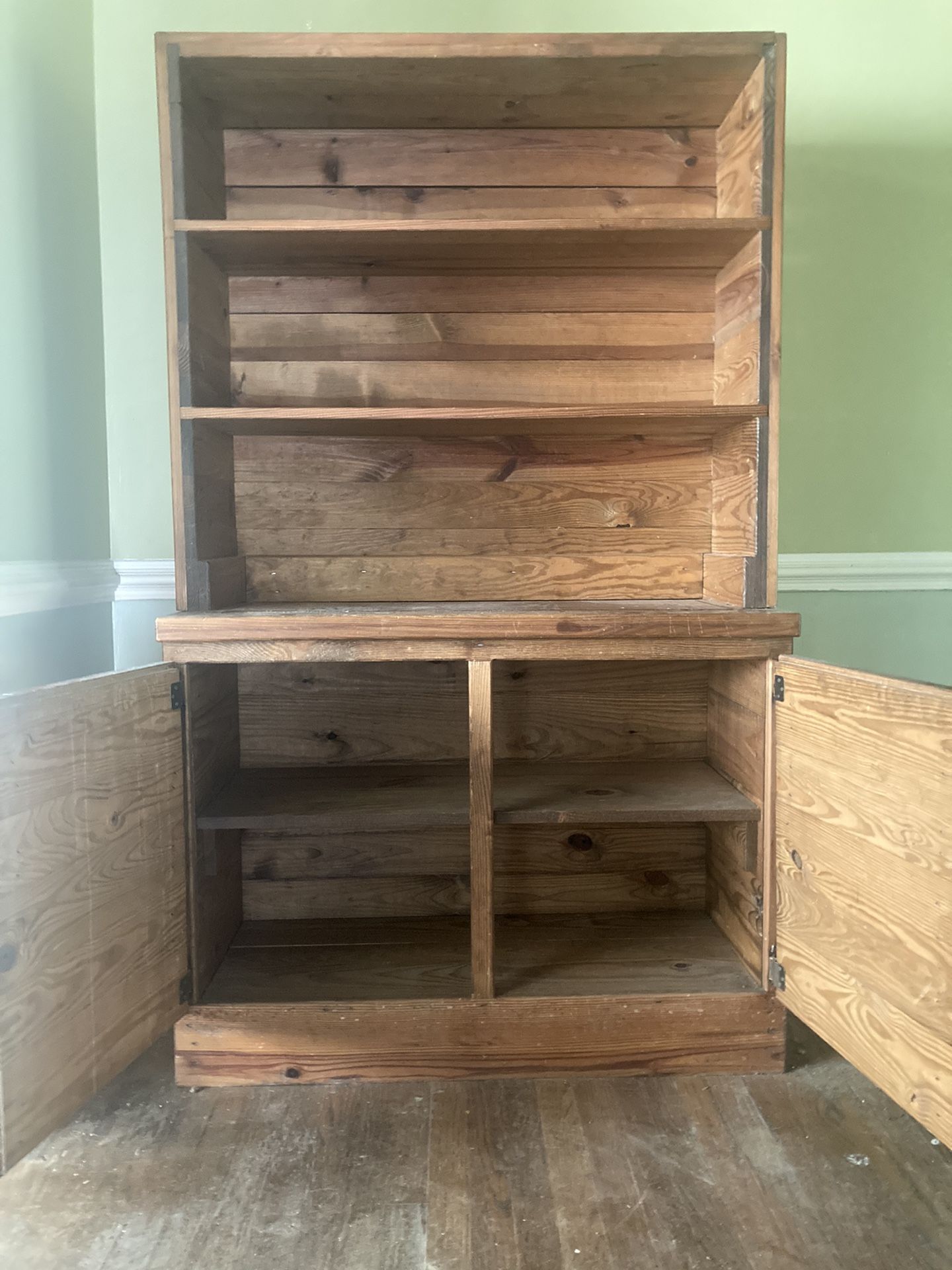 Large Wooden Cabinet/ Shelf 