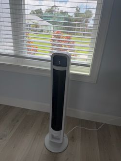 OmniBreeze Tower Fan with Internal Oscillation and Wi-Fi