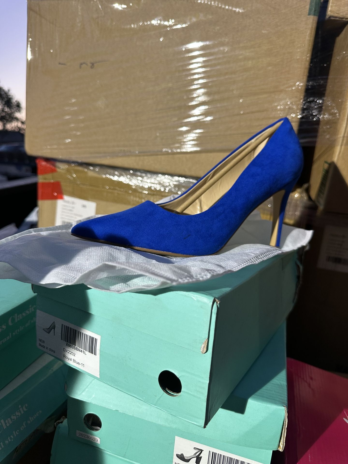 New Elegant Blue Women’s Pump