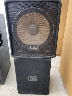 Bass Speakers 18 DFX Sound Really Good 